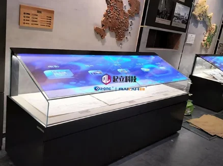 蘭州電力博物館 | OLED透明展示臺：創新展示，增強互動體驗