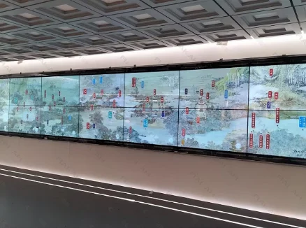 北京城市圖書館 | 2*7透明OLED拼接屏